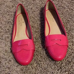 Kate Spade Hot Pink Loafers